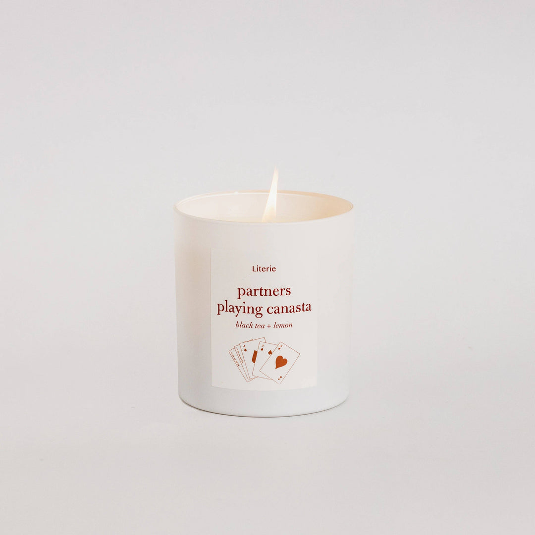 Partners Playing Canasta