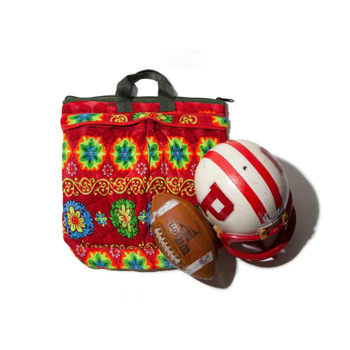 MAO'S HELMET BAG: Green