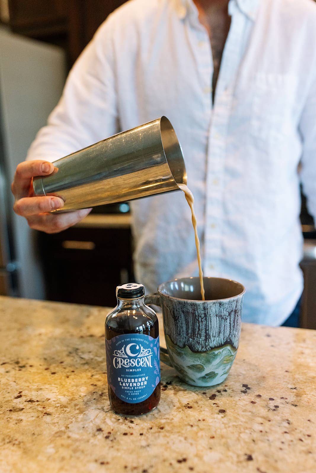 Bar Size Blueberry Lavender Simple Syrup