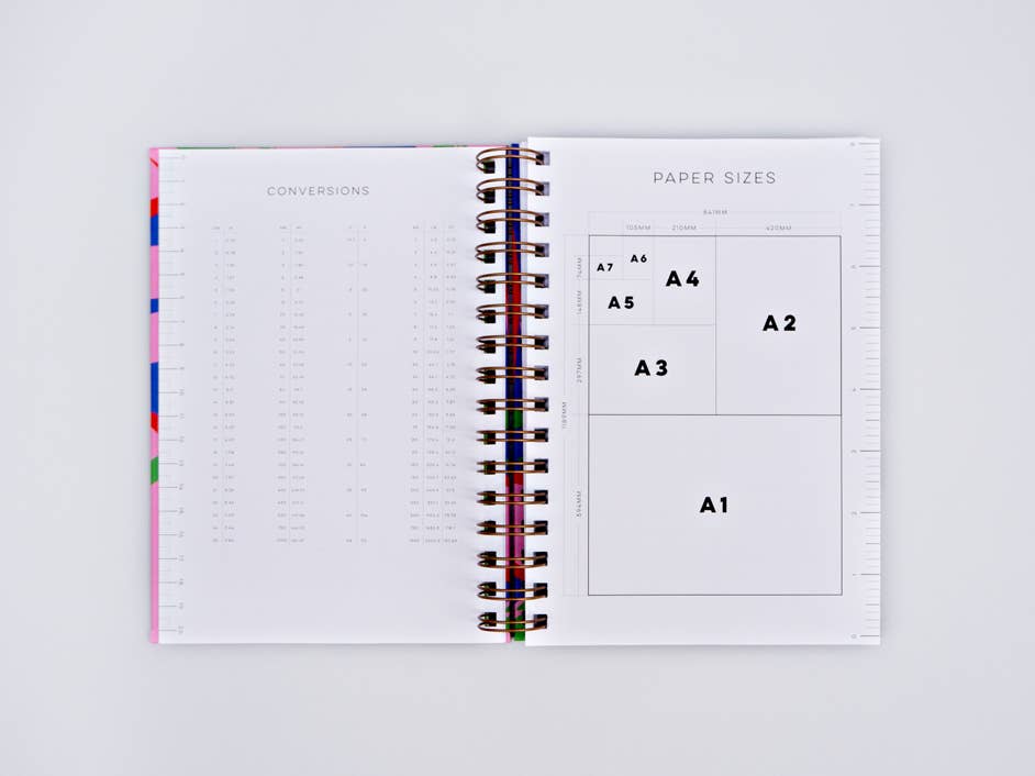 Capri Hard Cover Undated Weekly Planner