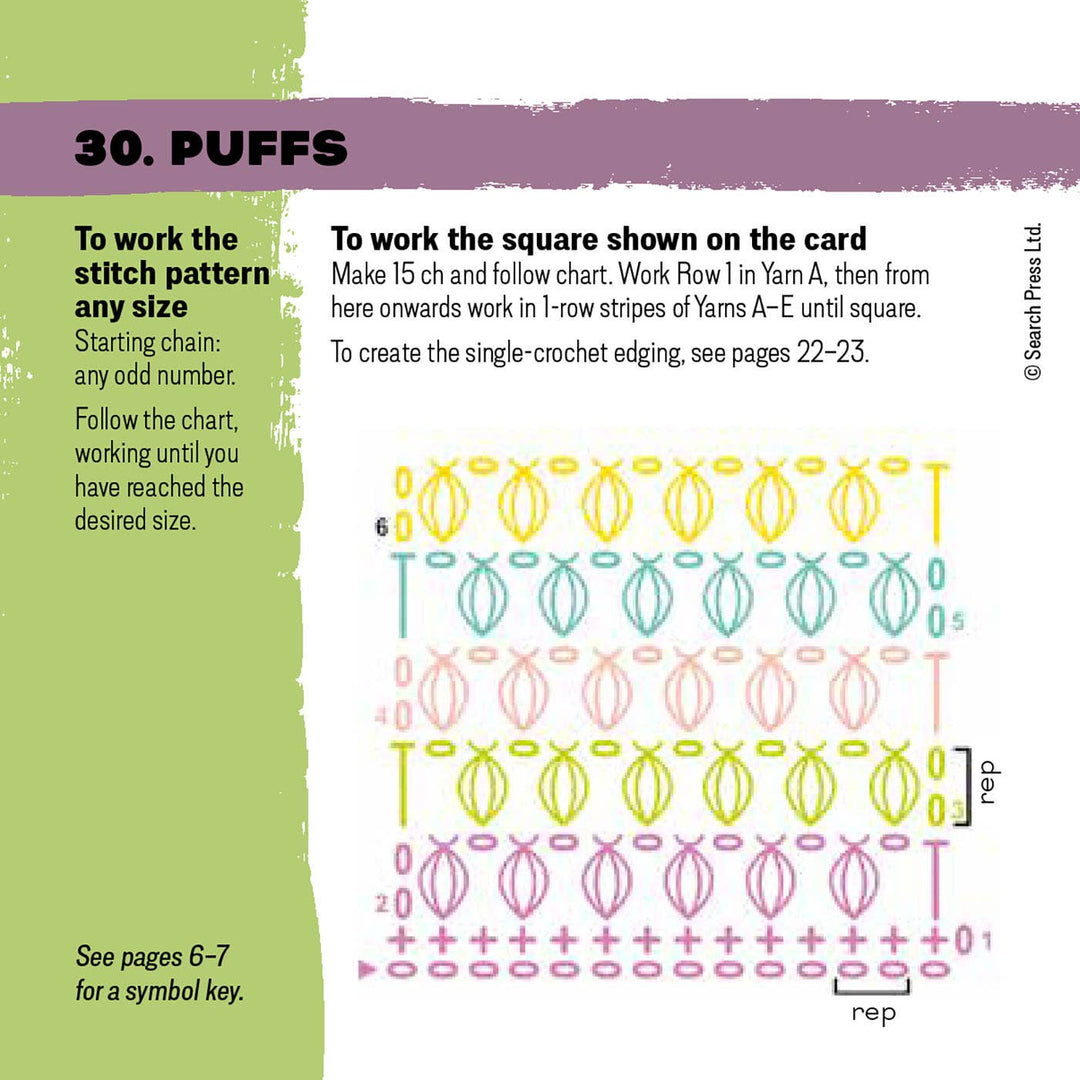 The Granny Square Stitches Card Deck
