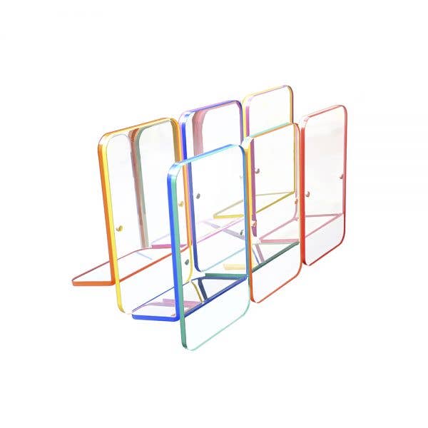 Colorful Magnet Frame 5"x7": White