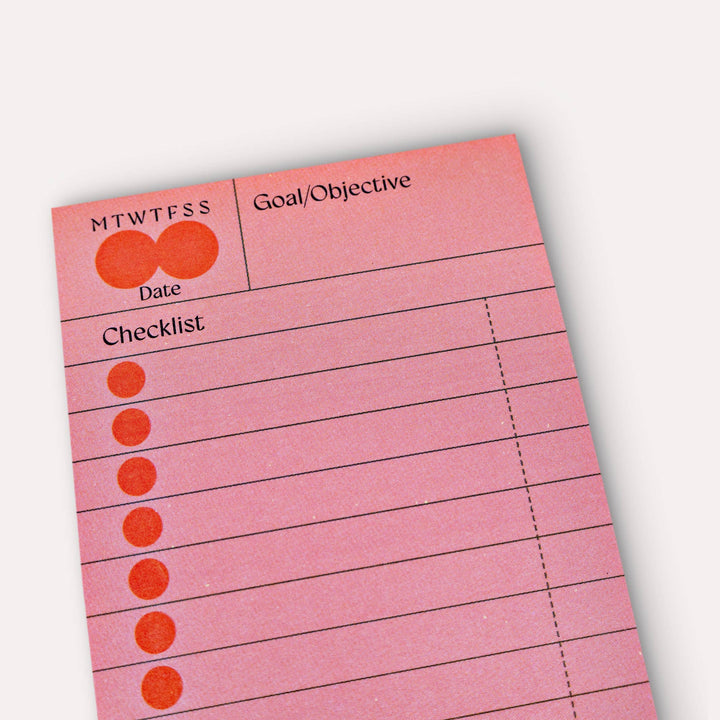 Hinoki Habit Checklist Sticky Notes