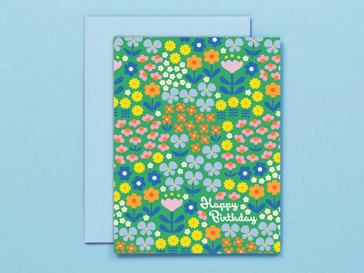 Birthday Meadow • Floral Birthday Card