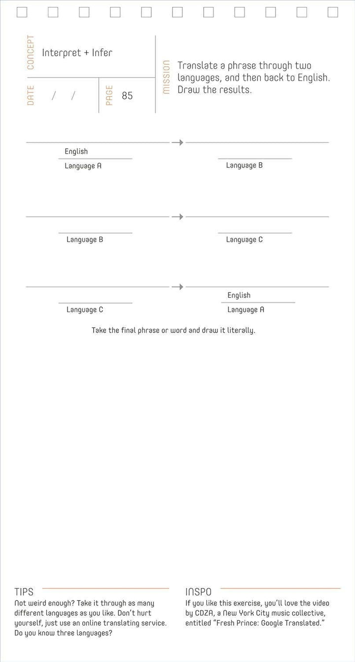 Draw the Line: A 100-Day Journal to Build Your Confidence