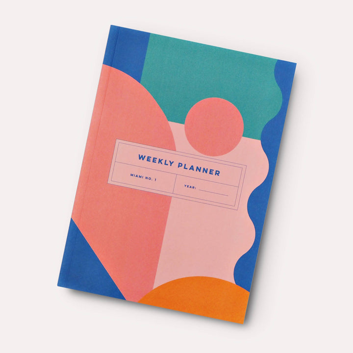Miami No. 1 Weekly Lay Flat Undated Planner Book