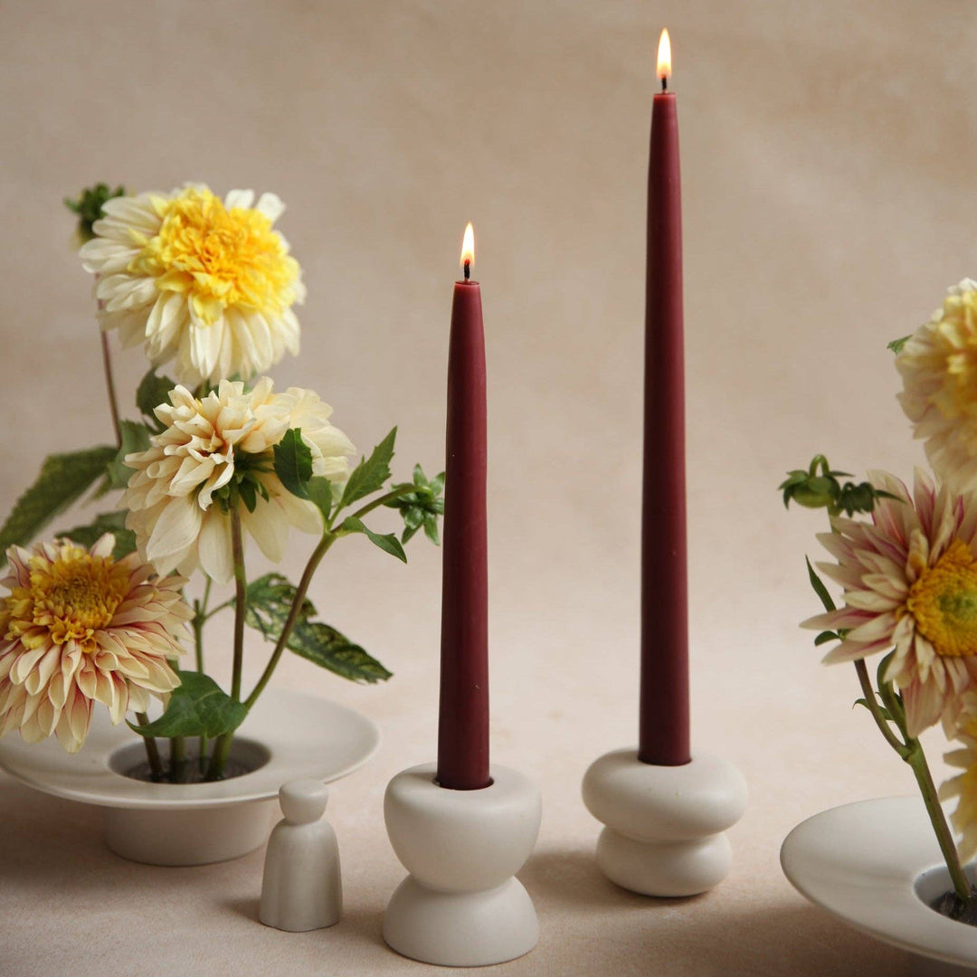 12" Dipped Taper Candles