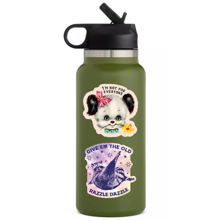 Funny Cringe Retro Puppy High Quality Vinyl Sticker