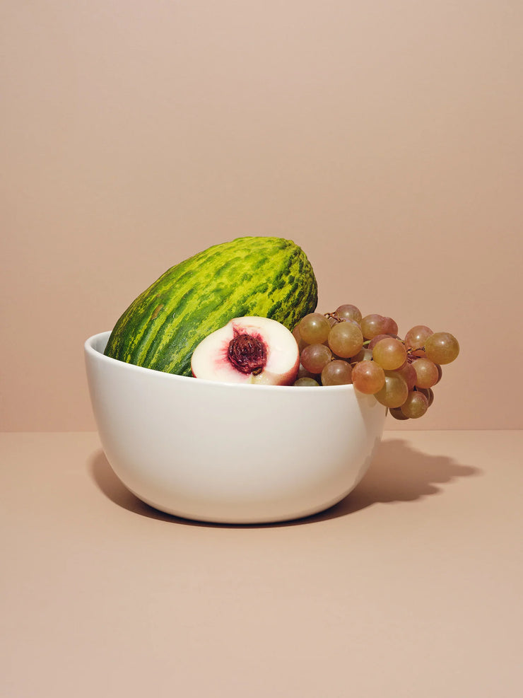 Fors White Deep Serving Bowl