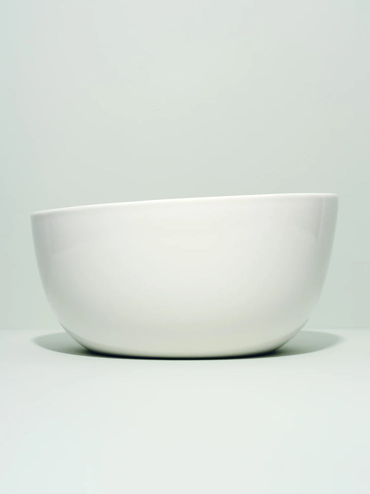 Fors White Deep Serving Bowl