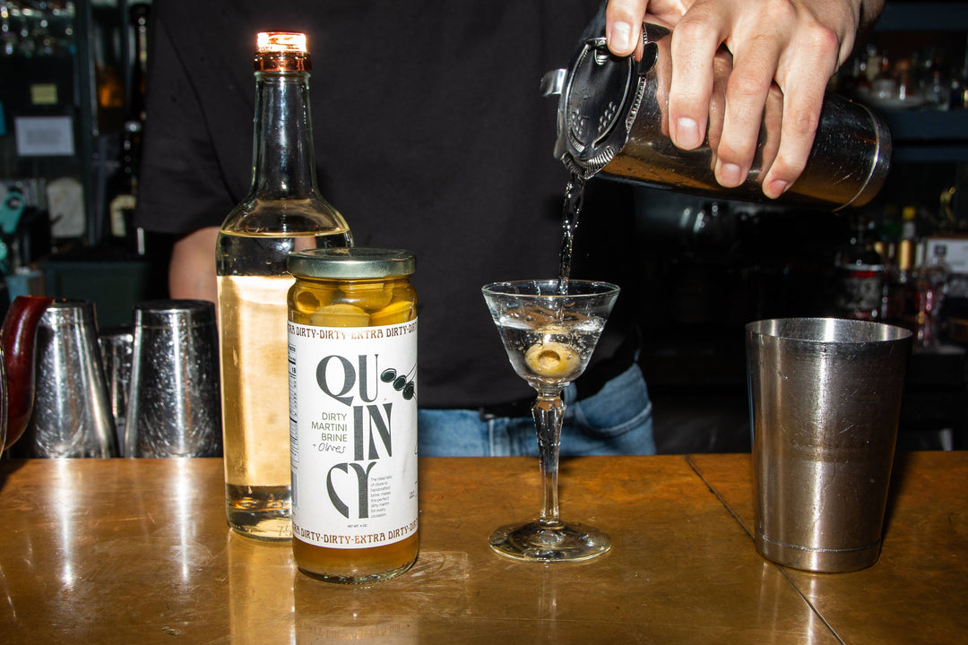 Quincy Jar (Olives & Martini Brine)