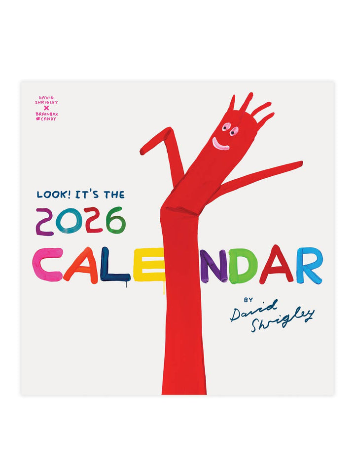David Shrigley Official and Exclusive 2026 Wall Calendar