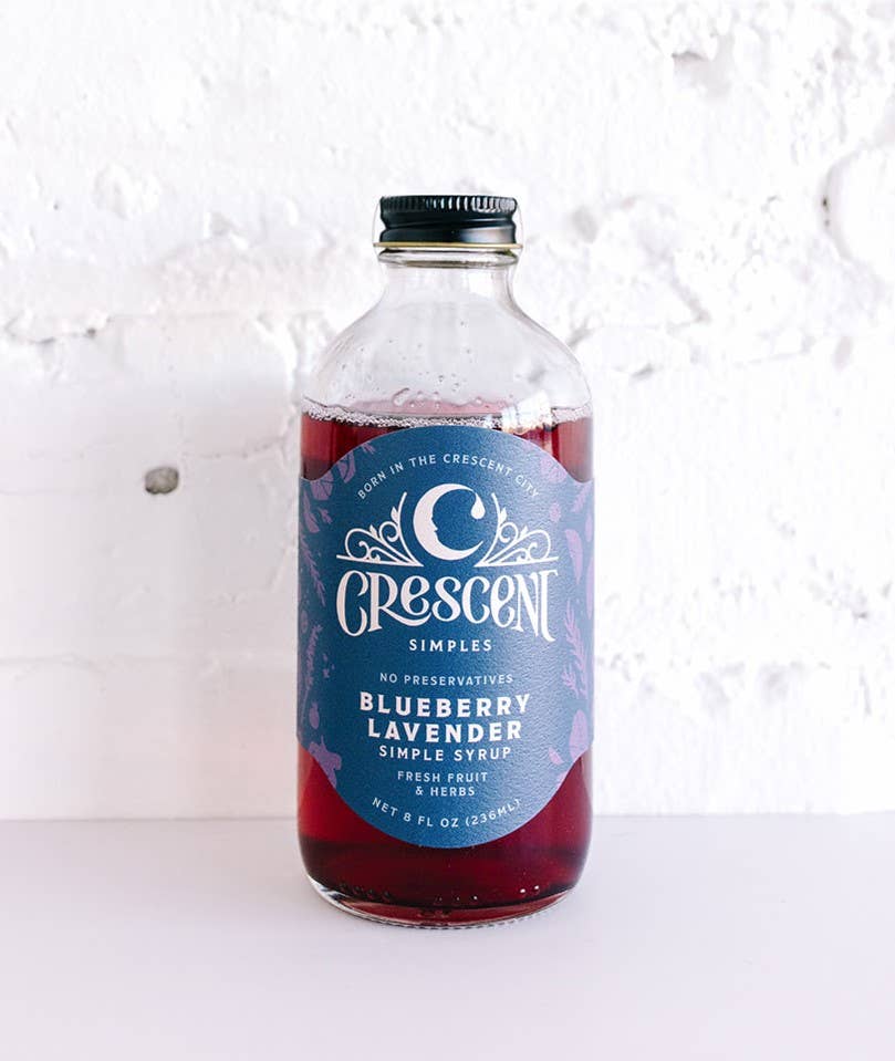 Blueberry Lavender Simple Syrup