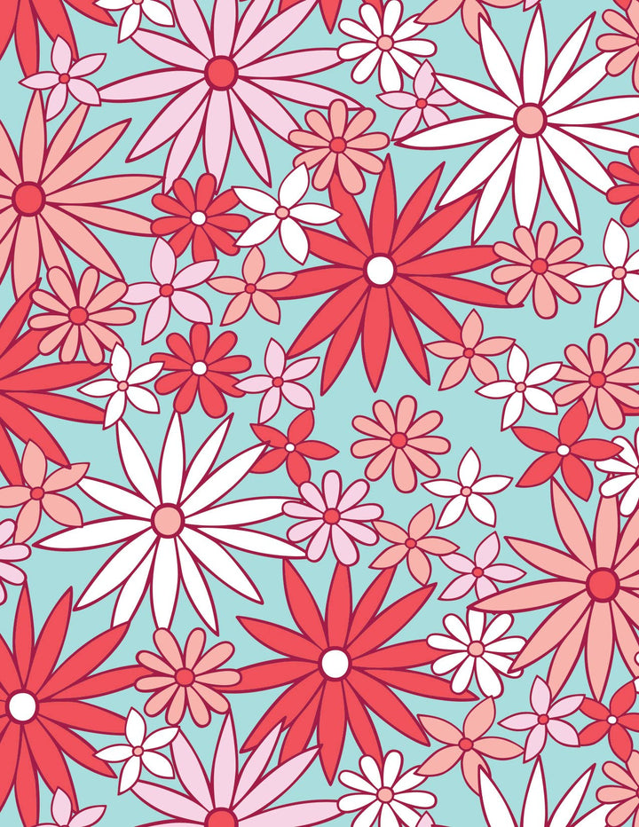 Poinsettia Floral Gift Bag