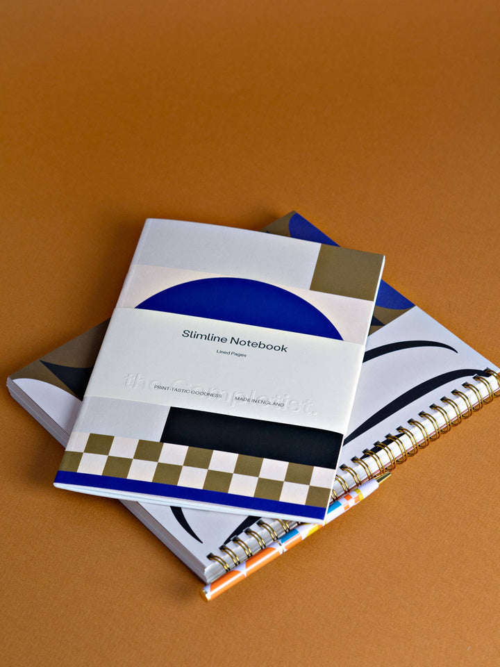 Ginger Slimline Notebook: Lined