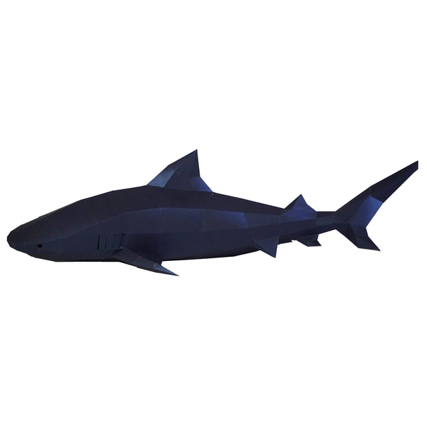 Tiger Sharks 3D PaperCraft Wall Art Origami Model
