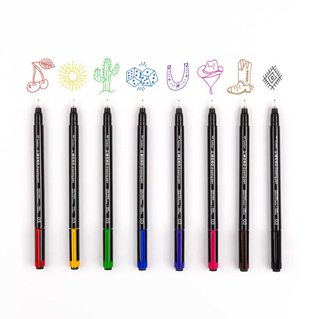 MONO Color Drawing Pens
