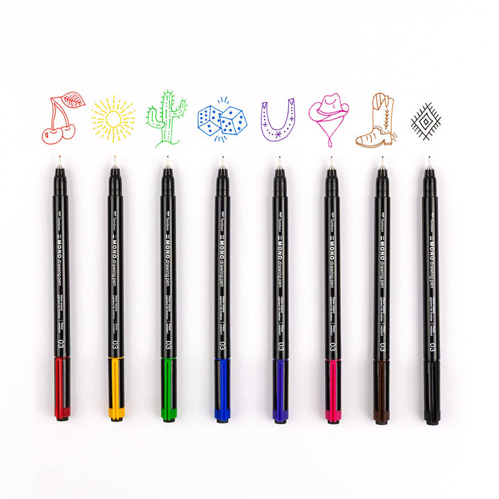 MONO Color Drawing Pens