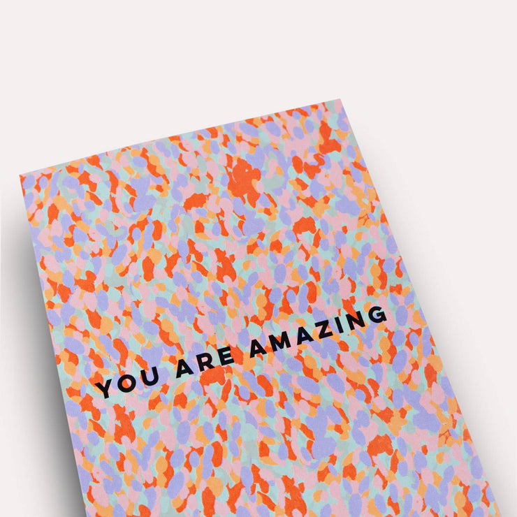 You Are Amazing Confetti Card