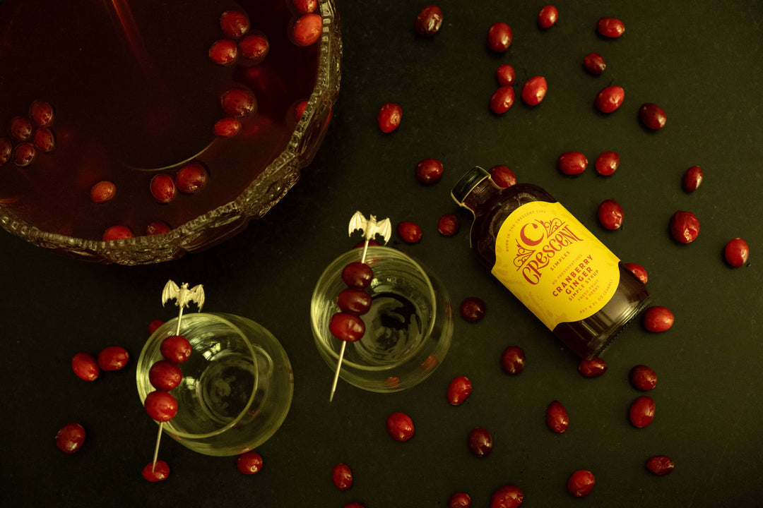 Cranberry Ginger Simple Syrup