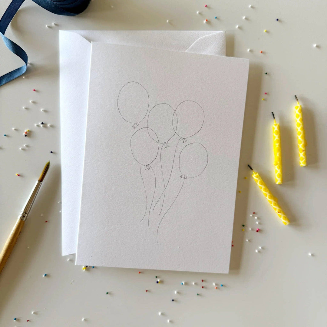 Celebration Watercolor Notecard Set