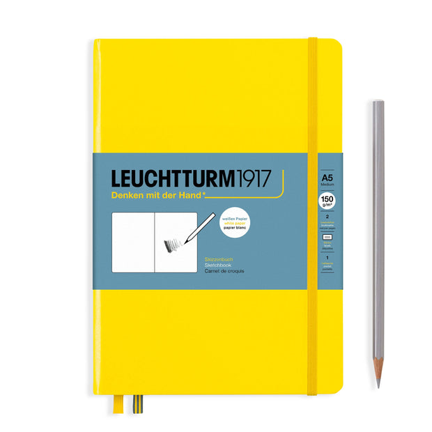 Sketchbooks - 150g/m² Paper Plain: Medium Landscape / Black