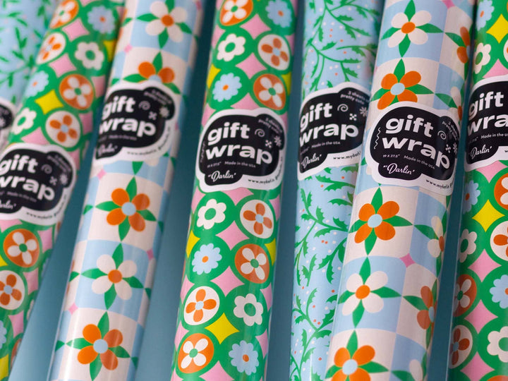 Holly &amp; Berries &amp; Christmas Gift Wrap Sheets or Roll