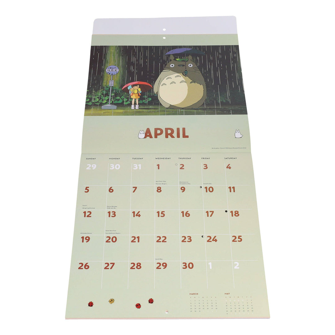 Studio Ghibli My Neighbor Totoro 2026 Wall Calendar