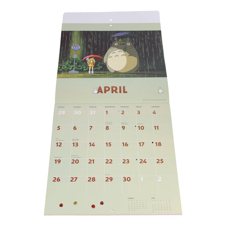 Studio Ghibli My Neighbor Totoro 2026 Wall Calendar