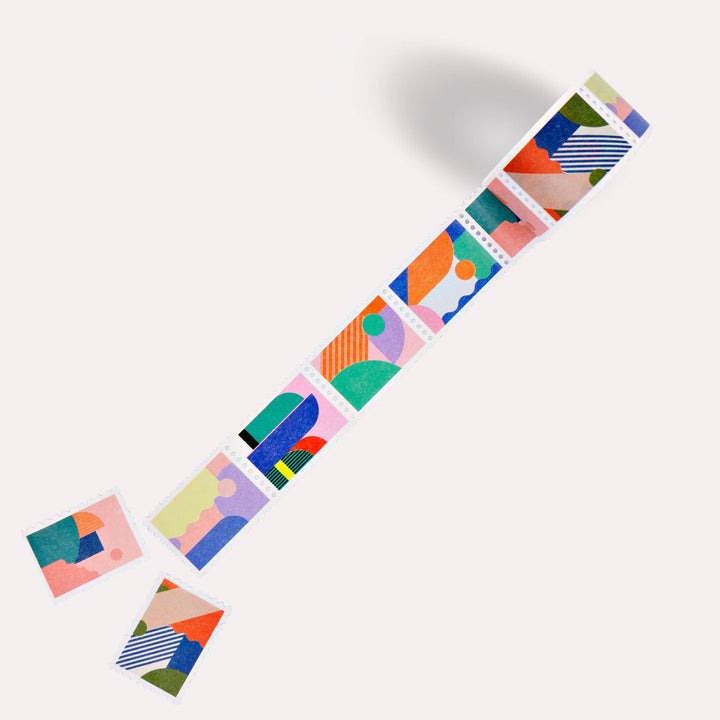 Miami Mix Stamp Washi Tape