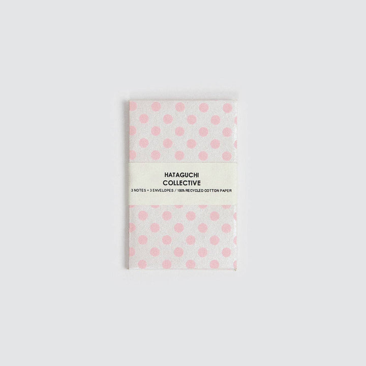Small Envelope with Notecard Set: DOTS SUPER GOLD