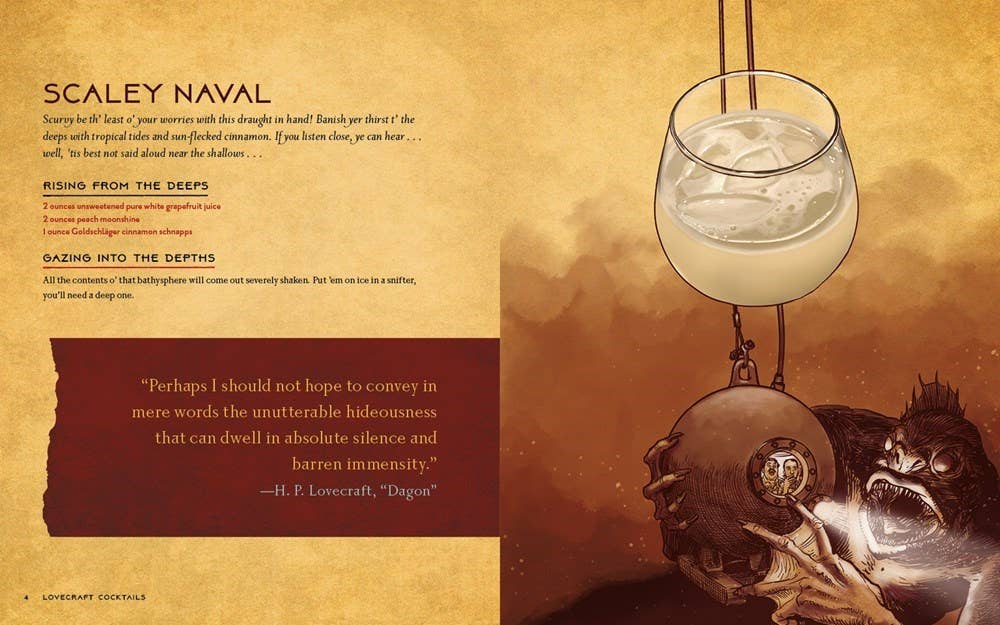 Lovecraft Cocktails: Elixirs & Libations from the Lore