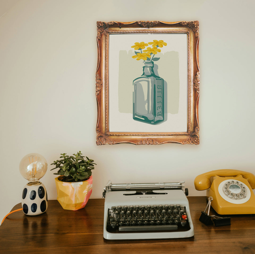 Bottle Study | Modern Paint By Numbers Kit