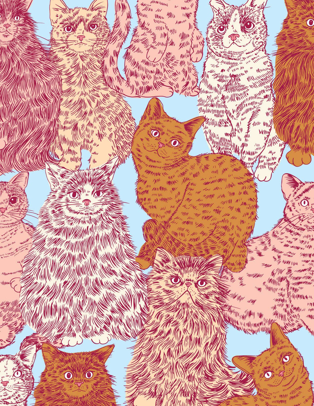Mini Meow Cats Gift Bag
