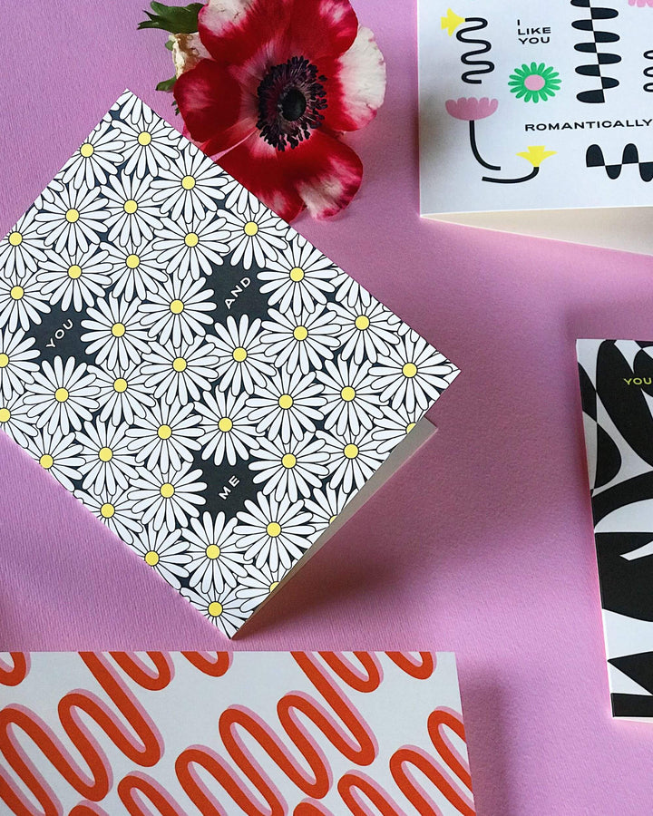 Daisy Love • You and Me Love or Anniversary Card
