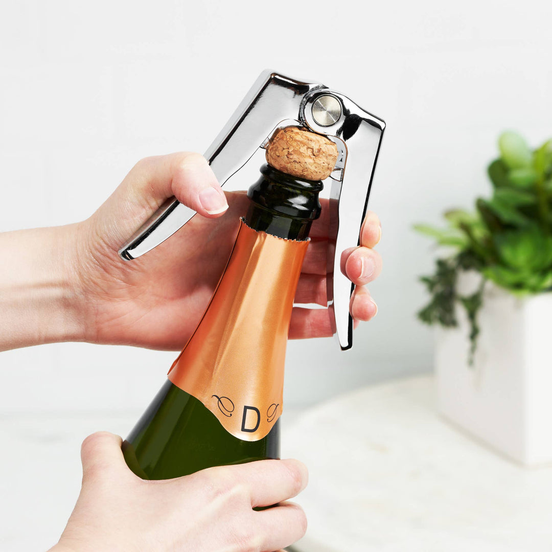 Burst Stainless Steel Champagne Cork Control Remover