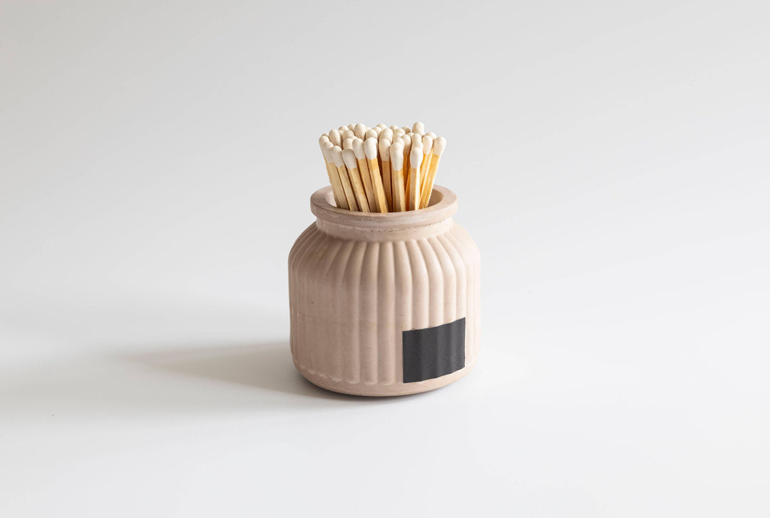 Apothecary Match Holder- Long Matches: Acai