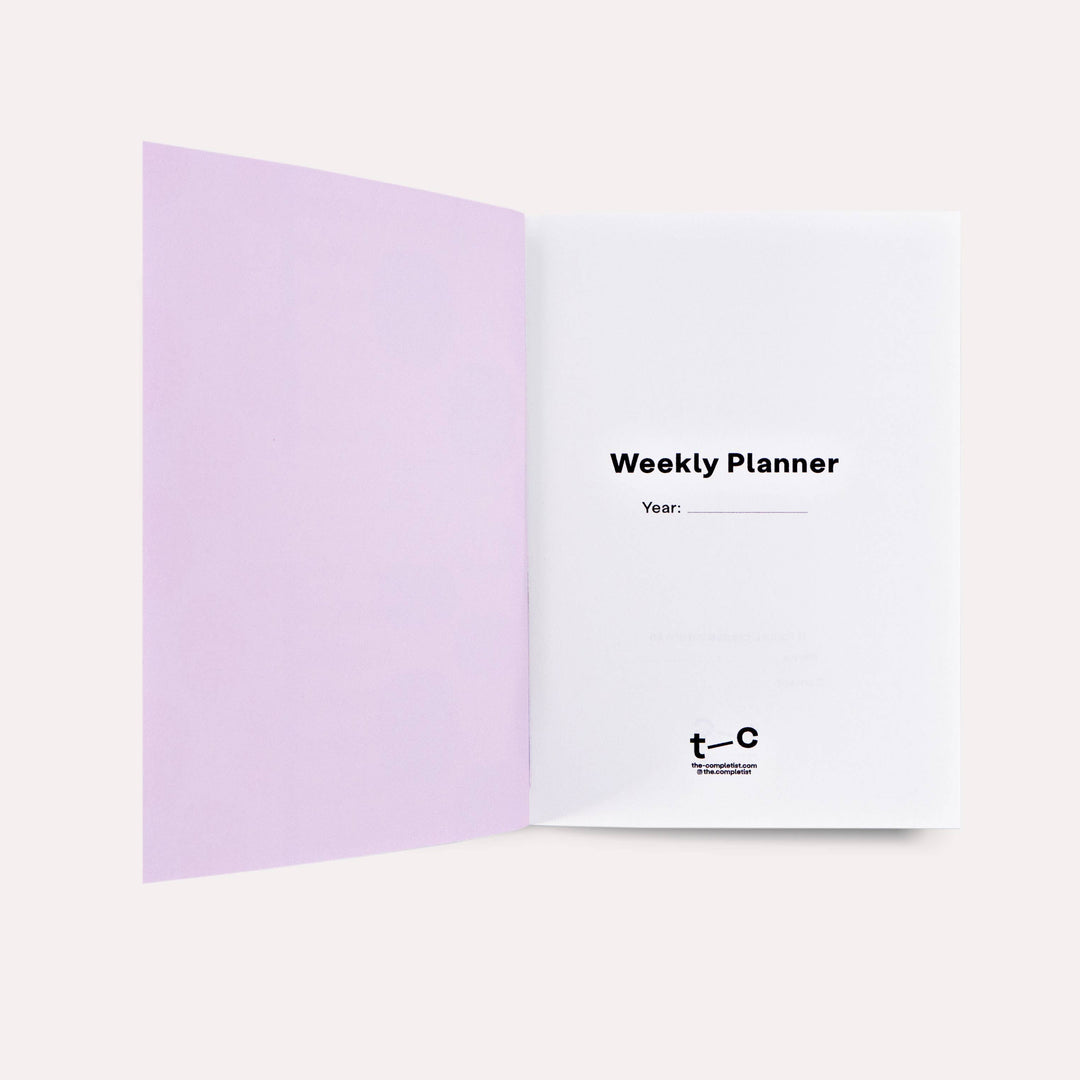 Seoul Pocket Undated Weekly Planner