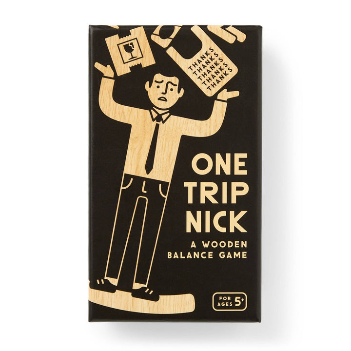 Brass Monkey One Trip Nick Wooden Balance Game