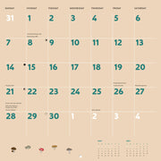 Studio Ghibli My Neighbor Totoro 2026 Wall Calendar