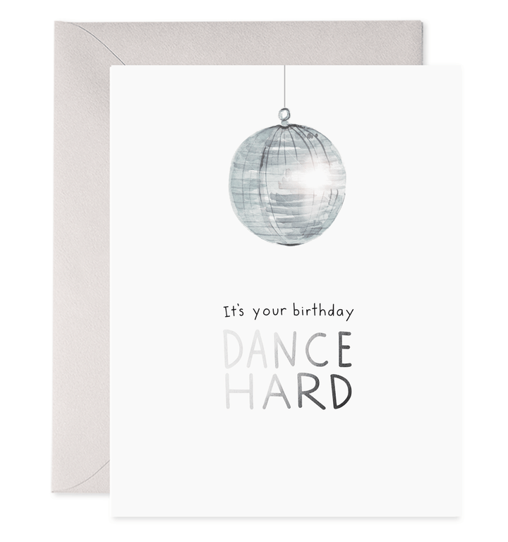 Disco Ball Birthday Greeting Card