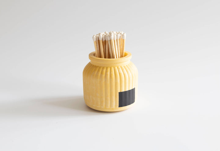 Apothecary Match Holder- Long Matches: Matcha