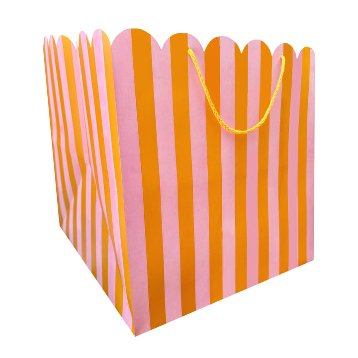 Citrus Scallop Large Square Gift Bag