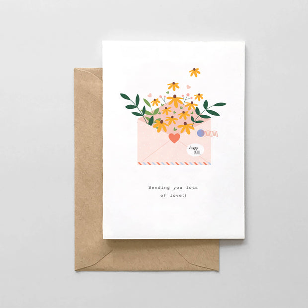 Sending You Lots Of Love Card