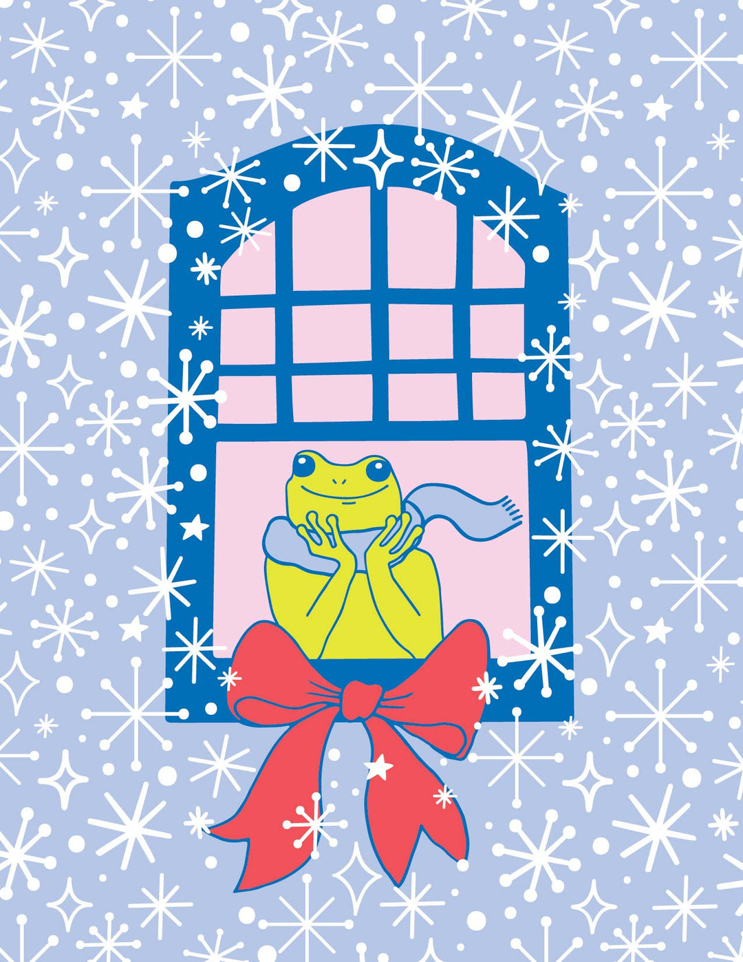 Holiday Froggy Gift Bag