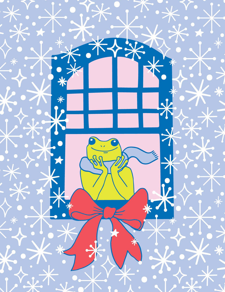 Holiday Froggy Gift Bag