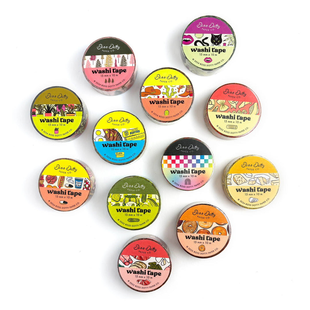 Cheese Please Washi Tape