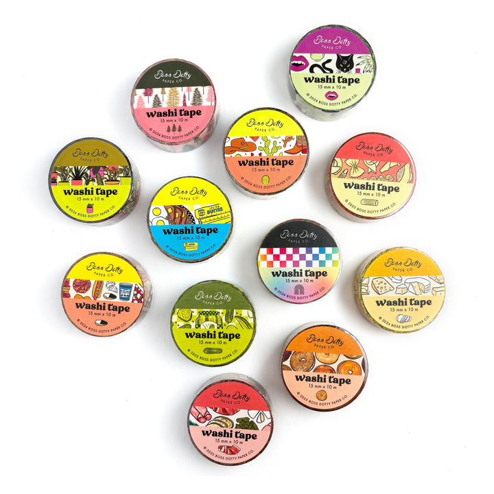 Cheese Please Washi Tape