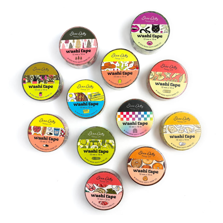 Pickle Pattern Washi Tape