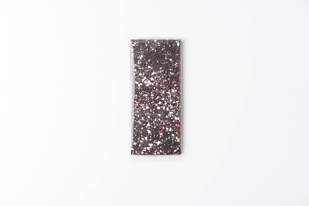 Peppermint Bark Dark Chocolate Bar